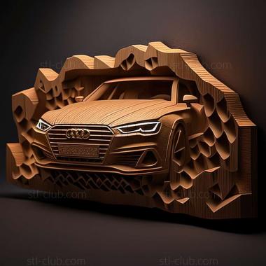 3D мадэль Audi A6 C7 (STL)